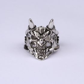 Antique Alloy Plating Ring Skull Jewelry
