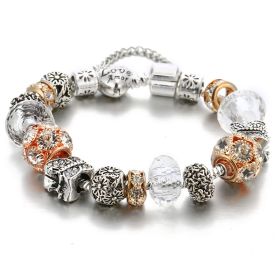 Flower Butterfly Diy Fashion Jewelry Bracelet