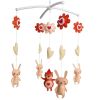 Baby Mobile, Crib Mobile,[Cute Cartoon Animals], Baby Bedtime Musical Mobile