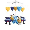 [Heart and Monster] Handmade Baby Mobile Crib Rotate Bed Bell with Music