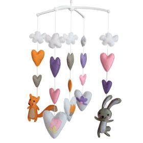 Baby Gift Mobile, [Animal Friends] Infant Musical Mobile, Pretty Decor