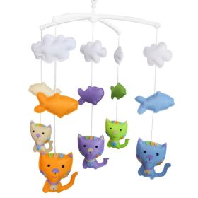 [Cute Animals]Baby Musical Mobile, Unique Nursery Mobiles, Colourful Hanging Toy