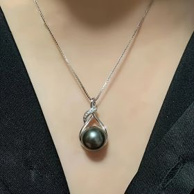 Lxalry Women's Handmade Tahitian-Black Pearl Necklace is the perfect gift for women for birthday, anniversary