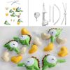 Cute Baby Musical Mobile with Crocodile Nursery Crib Musical Mobile