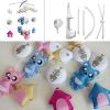 Baby Crib Mobile, Baby Gift, Handmade Toy, Colorful Decor [Cats and Fishes]