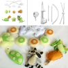 Colorful Hanging Toy, Musical Mobile [Raccoon+Tortoise+Hedgehog+Crocodile]