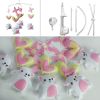 Baby Gift Mobile, Pretty Decor [Cute Bear, Pink] Infant Musical Mobile