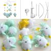 Wind-up Musical Mobile, Handmade Hanging Toy [Baby Penguin] Bed Bell