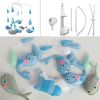 Infant Crib Musical Mobile, [Blue Whale] Boys/Girls Non-Woven Fabric Toys