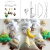 Creative Hanging Toys, [Primary Forest, At Night] Wind-up Musical Box
