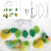 Crib Mobile with Hanging Decor Toys, [Cute Birds] Green, Crib Mobile