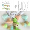 Hanging Baby Toys, Colorful Decor, Crib Mobile [Baby Snake, Hearts]