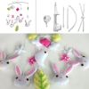 [Bird and Rabbits] Crib Toy, Colorful Decor Toy, Crib Mobile