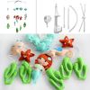 Creative Baby Crib Rotatable Musical Mobile [Mermaid and Starfish]