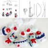 Handmade Nursery Decor Gift, Crib Toy, Crib Mobile [Winter]