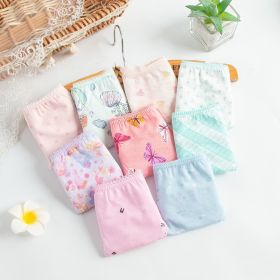 Children's Underwear Multi-fancy Floral Triangle (Option: Color mixing-100cm)