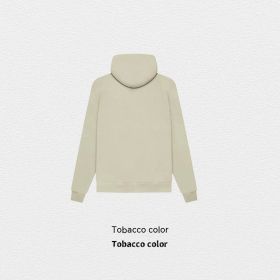 Velvet Solid Color Multicolor Children's Hooded Sweatshirt (Option: Cut Tobacco-XL)