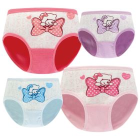 Girls' Underwear Cotton Children's Underwear Baby Briefs Children's Student Shorts (Option: 1108color mixing-L)
