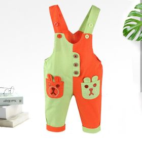 Fashion Color Matching Baby Single-tooth Mandarin Duck Pants Thin (Option: 10style-80cm)