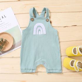 Rainbow Multicolor Women's Overalls (Option: Light Green-90cm)