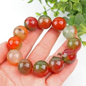 Peacock Agate Bracelet Jewelry 8-20mm (Color: 18mm)