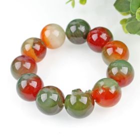 Peacock Agate Bracelet Jewelry 8-20mm (Color: 20mm)