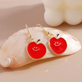 Jewelry Simulation Food Play Fruit Pineapple Pendant Earrings (style: 1 Style)