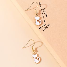 Jewelry Simulation Food Play Fruit Pineapple Pendant Earrings (style: 11 Style)