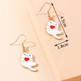 Jewelry Simulation Food Play Fruit Pineapple Pendant Earrings (style: 21style)