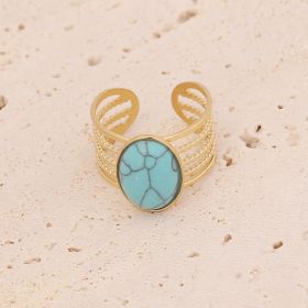 Women's Jewelry Star Moon Stainless Steel Ring (Color: No.1)