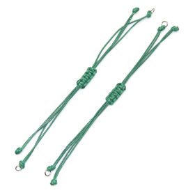 DIY Jewelry Accessories Material Adjustable Hand Rope Korean Wax Thread (Color: Green)