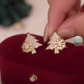Christmas Earrings Holiday Gift Jewelry Girl (Color: ER22Y1073)
