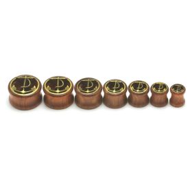 Hollow Wood Auricle Ear Amplifier Boat Riveting Double-sided Horn Piercing Jewelry (Color: 10mm1pcs)