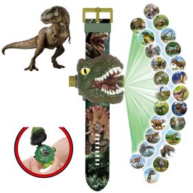 Dinosaur Projection Watch Children's Toys Creative Gift (Color: Tyrannosaurus Rex)