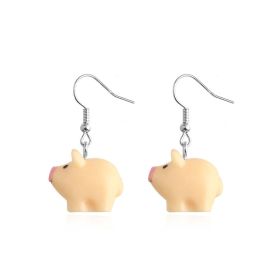 Simple And Cute Animal Earring Jewelry (style: CH0919Little Pig)