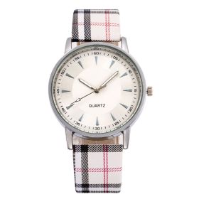2021 Fashion Quartz Women Watch Ladies Luxury Brand Watches Leather Strap Dress Casual Clock Reloj Mujer Montre Femme Zegarek (Color: Silver White, size: 1)